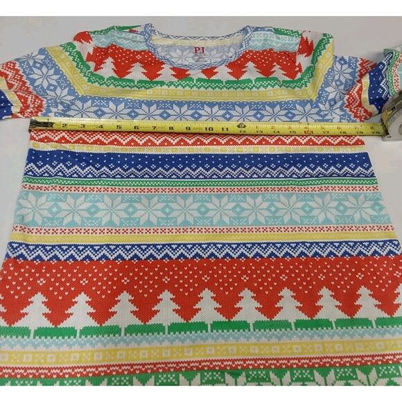 PJ Place Medium Winter Theme 2 Piece Lightweight Pajama Set #G65 - Picture 4 of 8